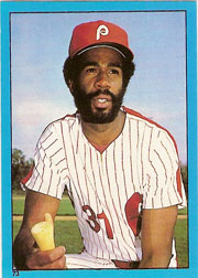 1982 Topps Baseball Stickers     073      Garry Maddox